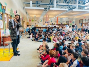 Wednesdays of Wonder:  Pierce Freelon's Books + Beats!